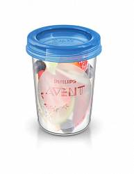 Контейнеры Philips Avent с крышками для хранения питания 5 шт. по 240 мл. SCF639/05 (Avent, УТ-00000246) - миниатюра